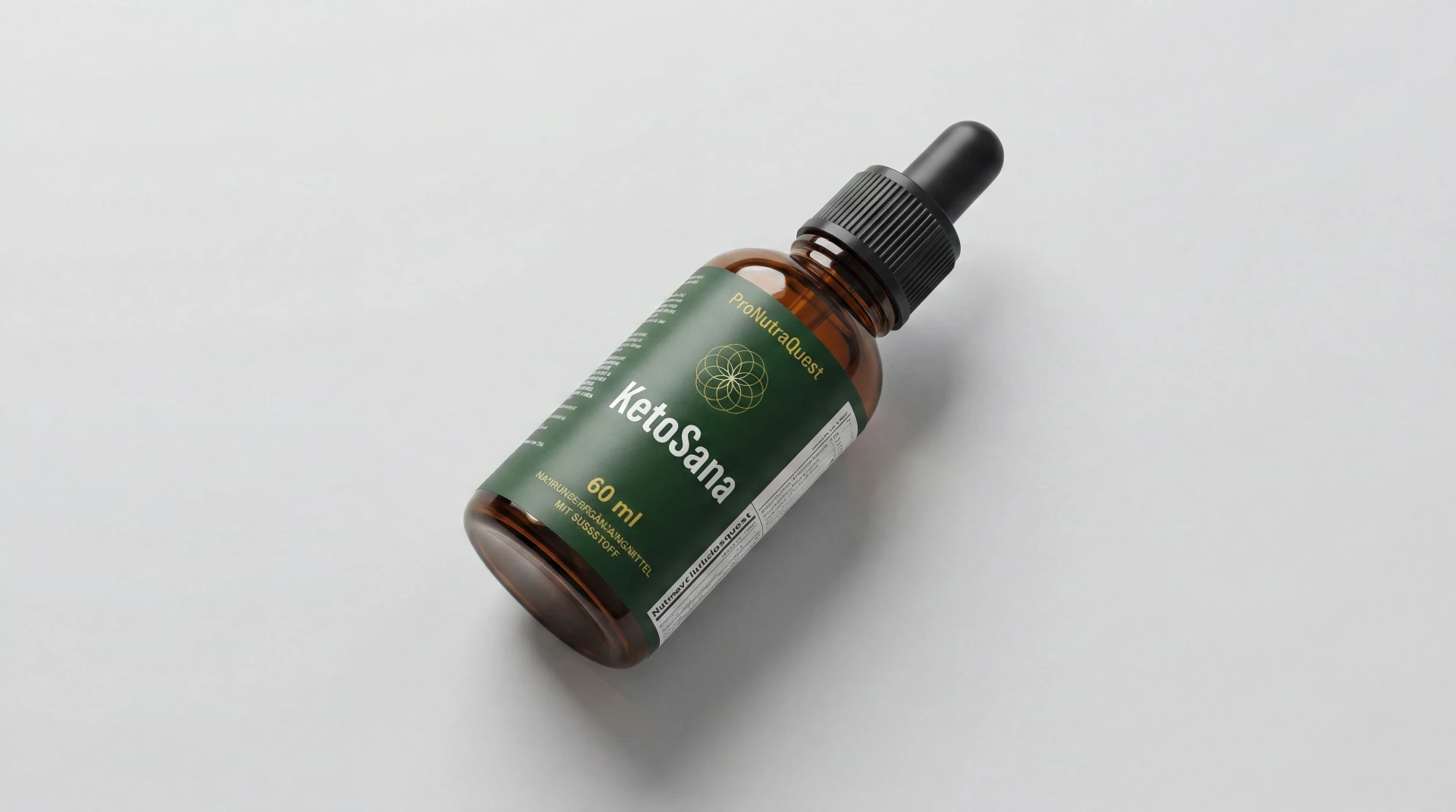 KetoSana 60 ml Tropfen-Flasche liegend